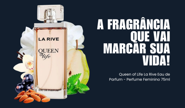 Perfume Feminino Queen Of Life Eau De Parfum 75ml La Rive