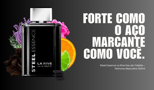 Steel Essence La Rive Eau de Toilette - Perfume Masculino 100ml